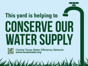 ctwen-yard-sign CTWEN water conservation yard sign
