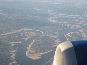 Lake Travis during the drought in August 2011