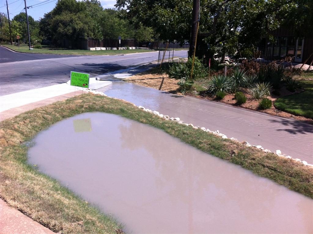 Austin green stormwater infrastructure working