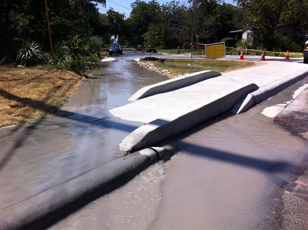 Austin green stormwater infrastructure working