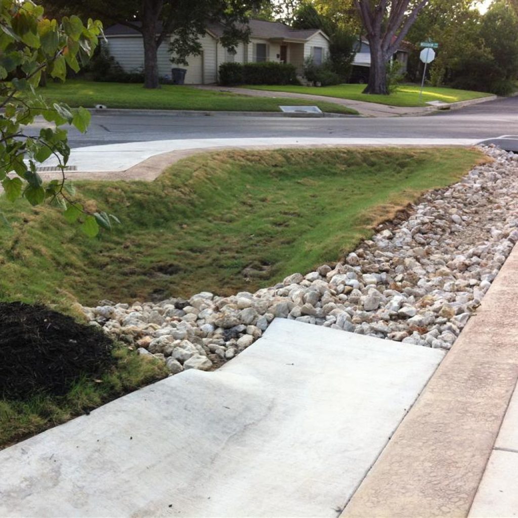 Austin stormwater low impact development structure