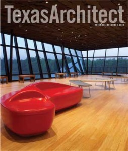 TexasArchitect magazine cover Nov 2008