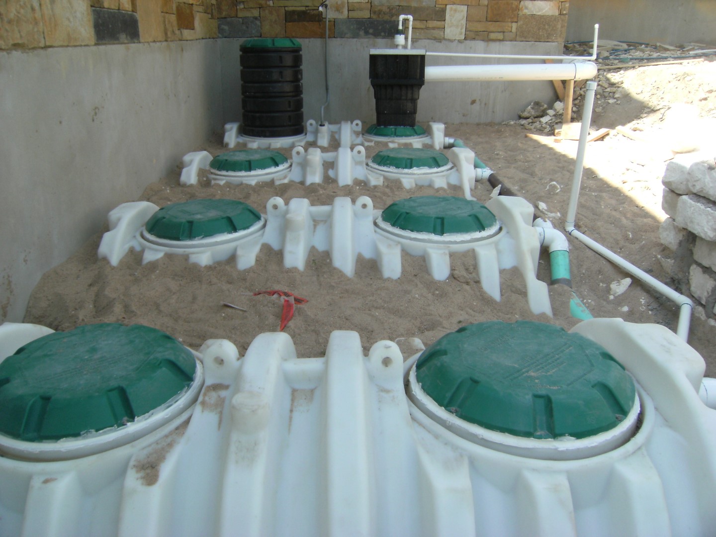 underground polyethylene cisterns