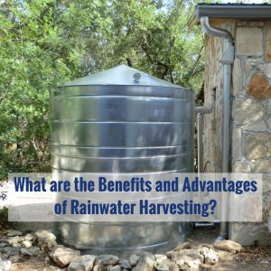 what are the benefits and advantages of rainwater harvesting