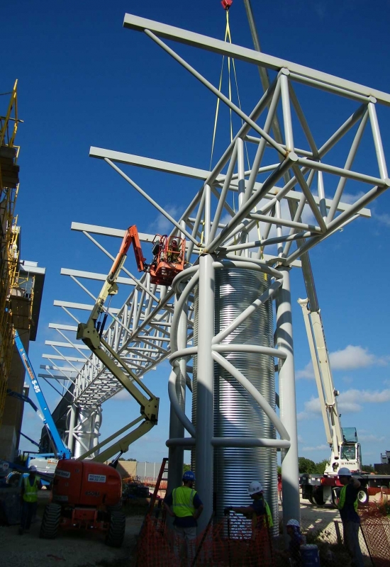 commercial rainwater system construction