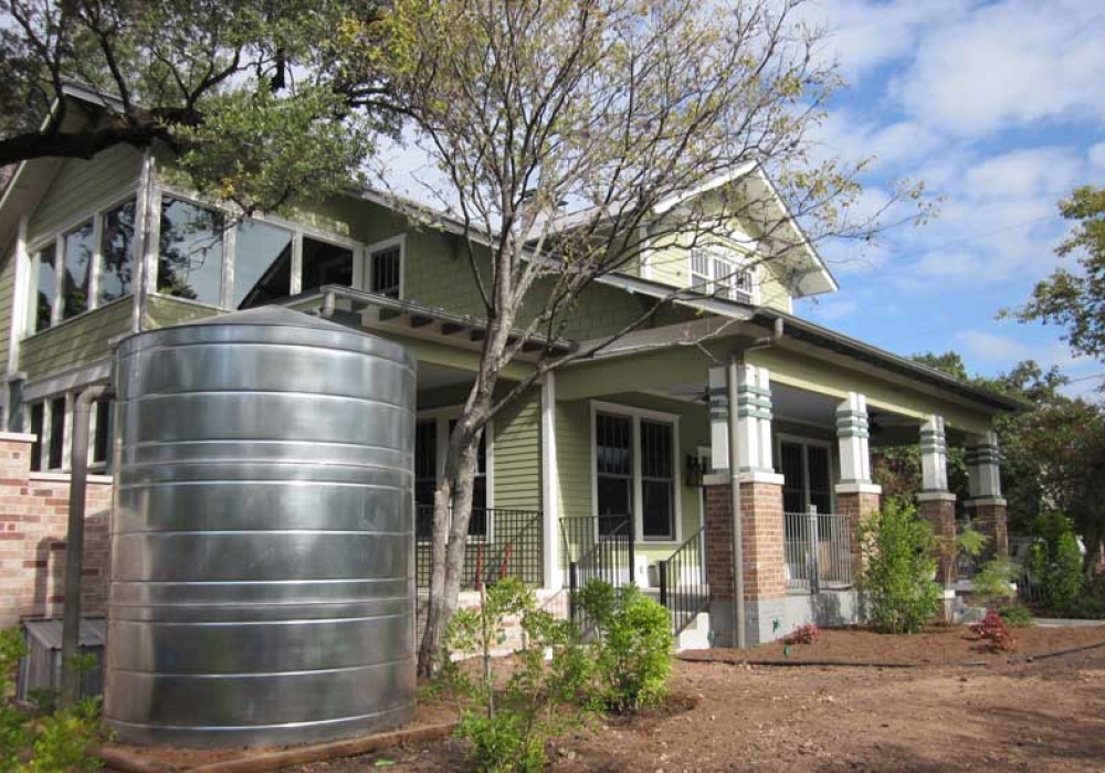 Residential Rainwater Collection System Installation in Austin, Hill ... - Luxury Residential Rainwater Collection Systems