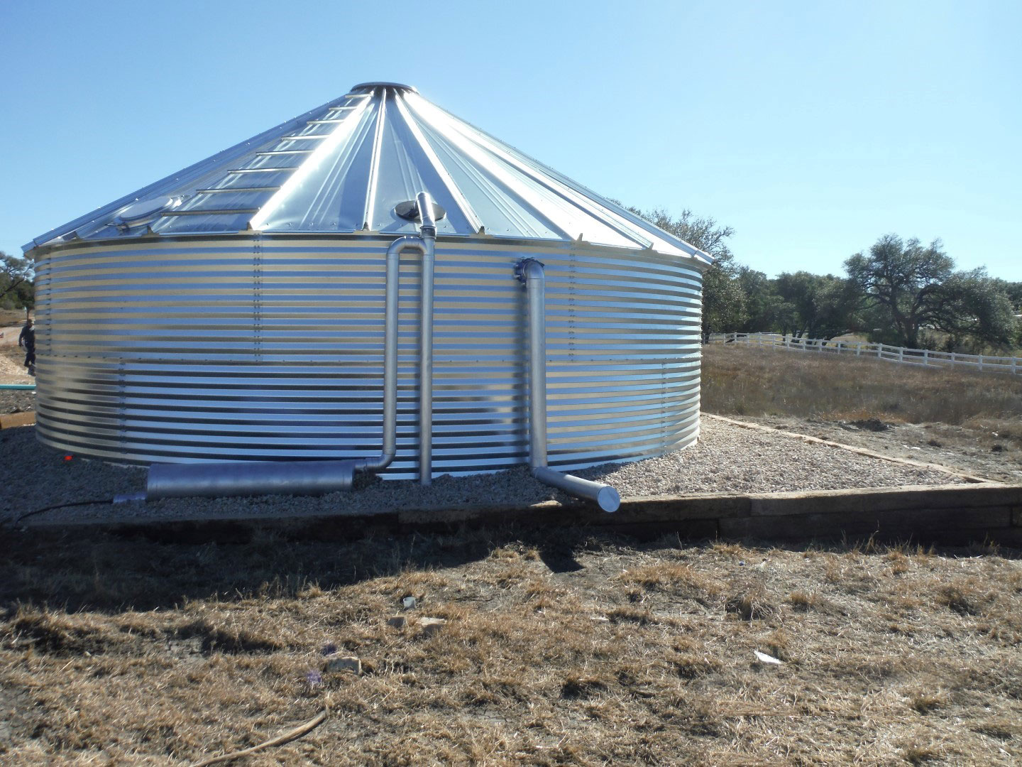 Residential Rainwater Collection System Installation in 