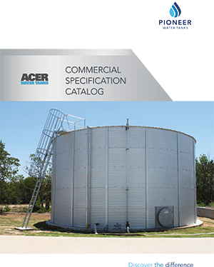 pioneer water tank texas commercial catalog cover