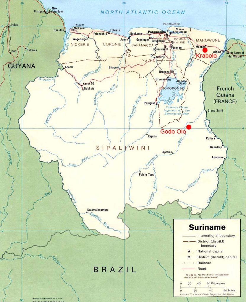 suriname south america