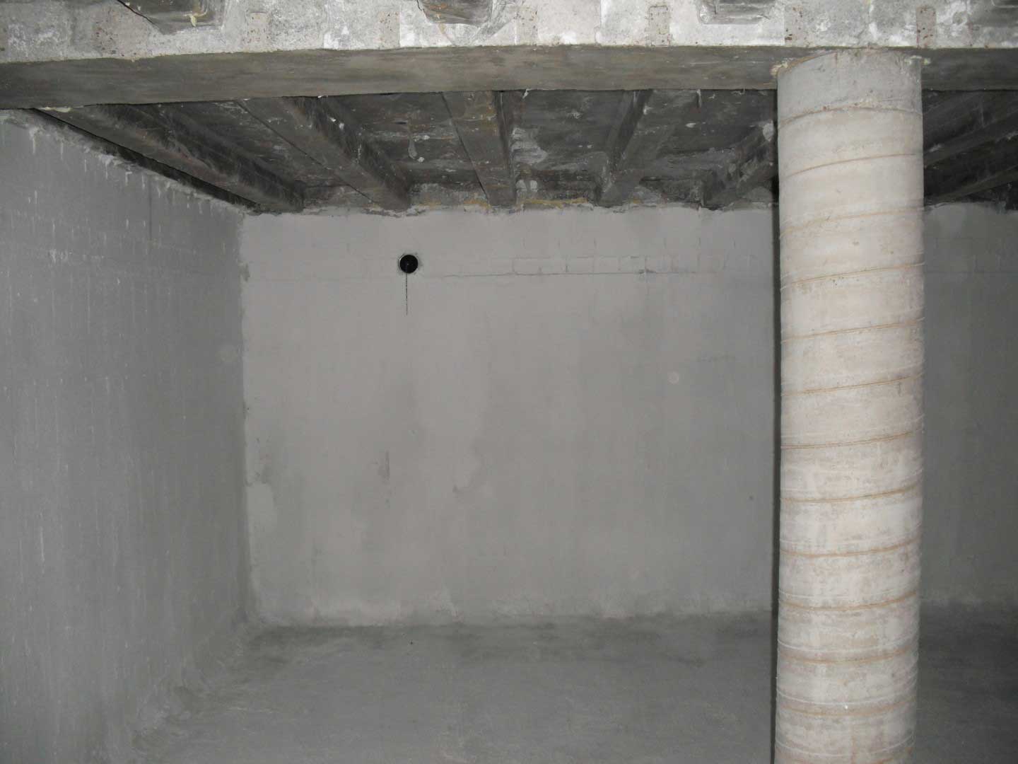 underground concrete cistern